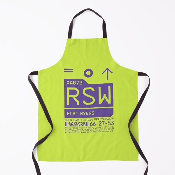 Item preview, Luggage Tag C - RSW Fort Myers Florida USA designed and sold by VoodooCircus.