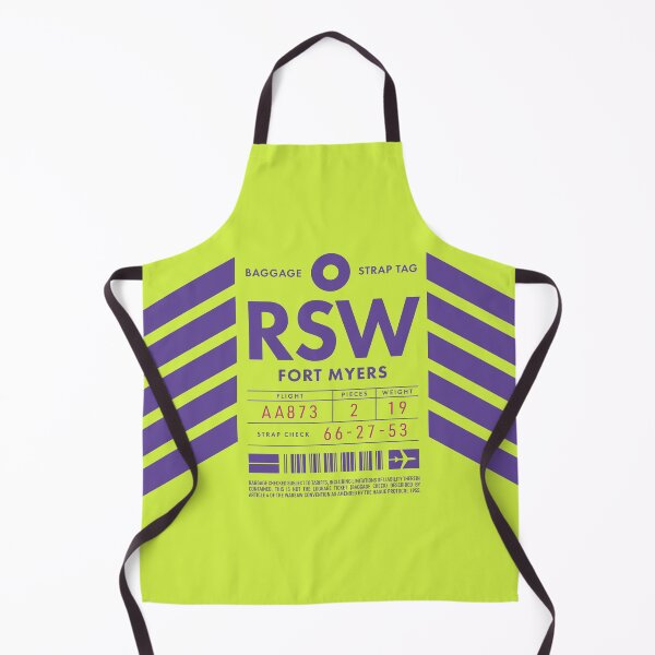 Item preview, Luggage Tag D - RSW Fort Myers Florida USA designed and sold by VoodooCircus.