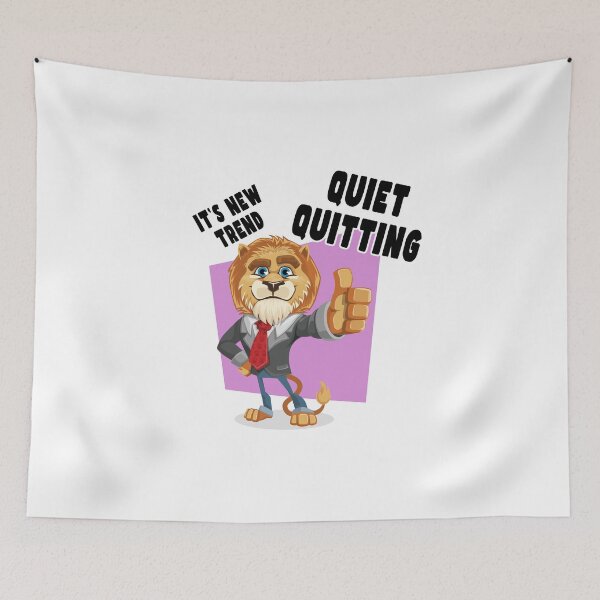Item preview, Quiet Quitting Job designed and sold by PodiShawna.