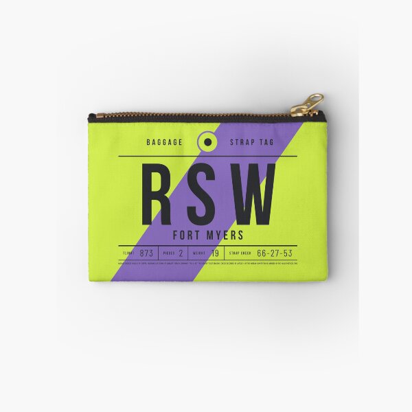 Item preview, Luggage Tag E - RSW Fort Myers Florida USA designed and sold by VoodooCircus.