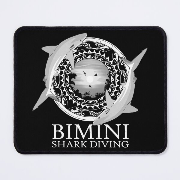 Item preview, Caribbean reef shark Bimini Bahamas designed and sold by NicGrayGraphic.