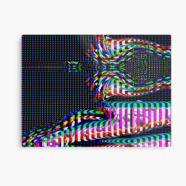 Illusions Metallbild