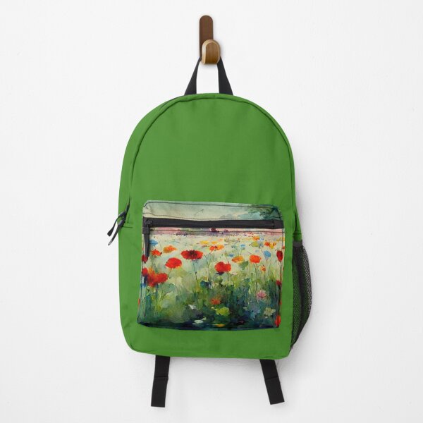 Item preview, Watercolor Painting Field of Flowers designed and sold by ThePurpleMelon.
