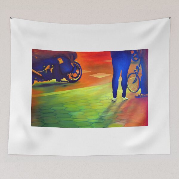 Item preview, Riding along, 2014, 120-80cm, oil on canvas designed and sold by oanaunciuleanu.