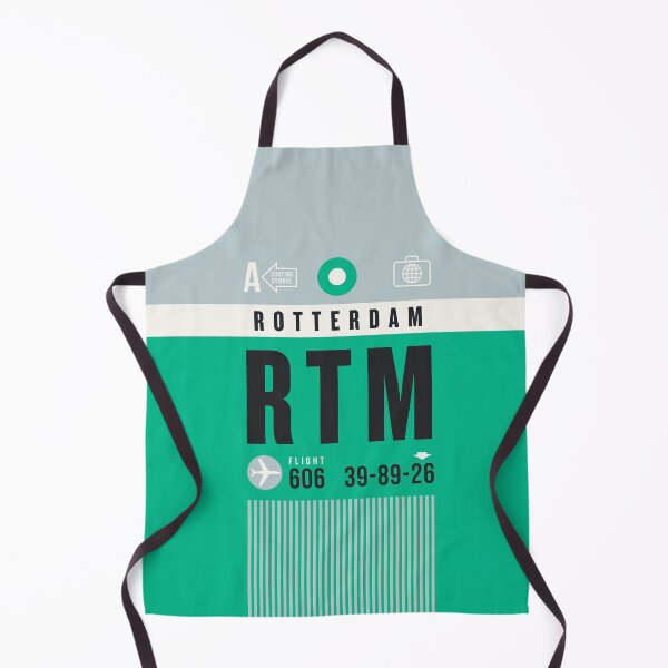 Aperçu de l'œuvre Luggage Tag A - RTM Rotterdam Netherlands créée et vendue par VoodooCircus.