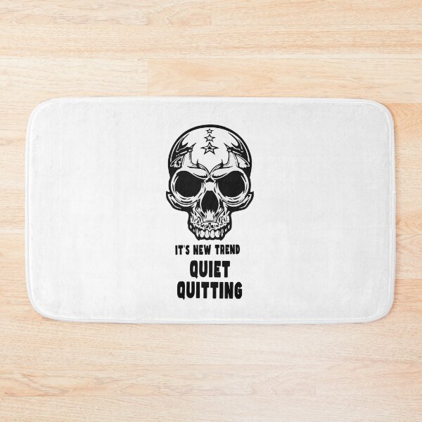 Item preview, Quiet Quitting Skull designed and sold by PodiShawna.