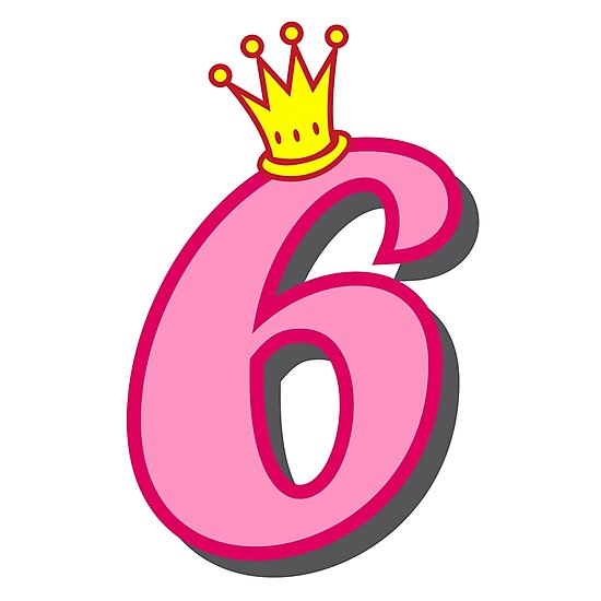 "6. Geburtstag Prinzessin Party Thema und Geschenke" Fotodrucke von Tee