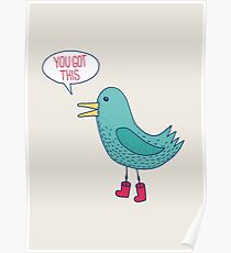 Emotional Support Duck Poster