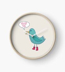 Emotional Support Duck Clock