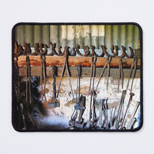 Item preview, Horseshoes - Blacksmith's Shed - Hill End, New South Wales designed and sold by Marilyn Harris.
