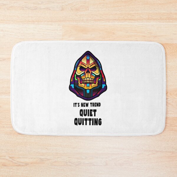 Item preview, Quiet Quitting Hoodie Skull designed and sold by PodiShawna.