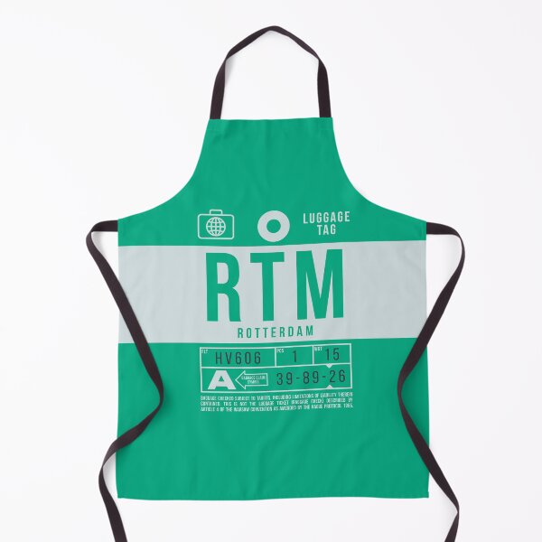 Aperçu de l'œuvre Luggage Tag B - RTM Rotterdam Netherlands créée et vendue par VoodooCircus.