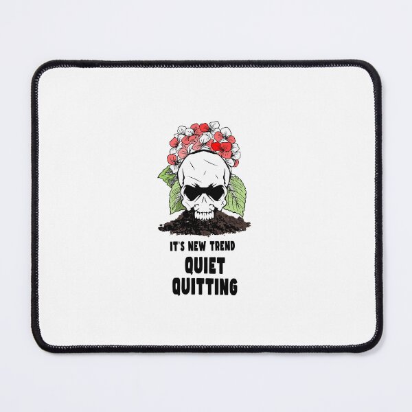 Item preview, Quiet Quitting Death Skull designed and sold by PodiShawna.