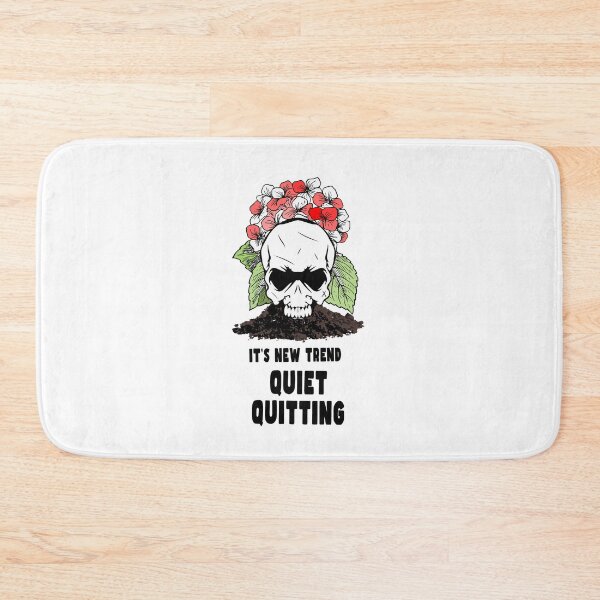 Item preview, Quiet Quitting Death Skull designed and sold by PodiShawna.