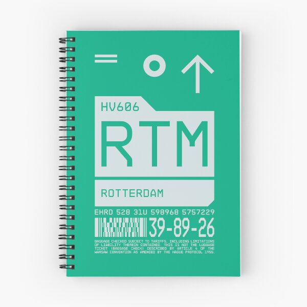 Aperçu de l'œuvre Luggage Tag C - RTM Rotterdam Netherlands créée et vendue par VoodooCircus.