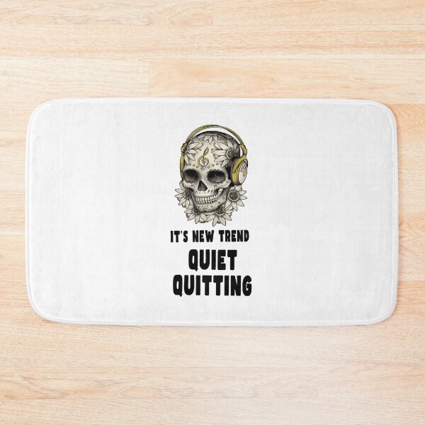 Item preview, Quiet Quitting Music Skull designed and sold by PodiShawna.