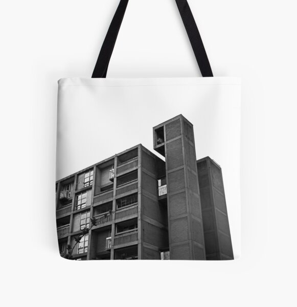 Park Hill Lift Shaft All Over Print Tote Bag