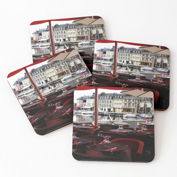 Item preview, Outdoor Dining - Honfleur, France designed and sold by Marilyn Harris.