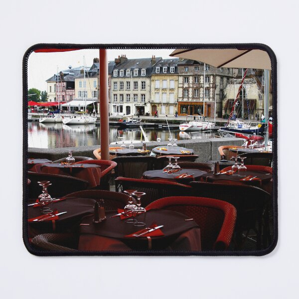 Item preview, Outdoor Dining - Honfleur, France designed and sold by Marilyn Harris.