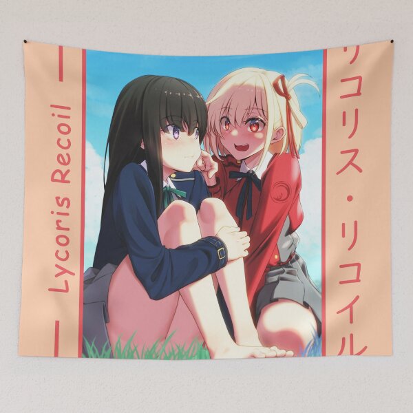 Item preview, Cute, badass girls - Lycoris Recoil designed and sold by GuheheOtaku.