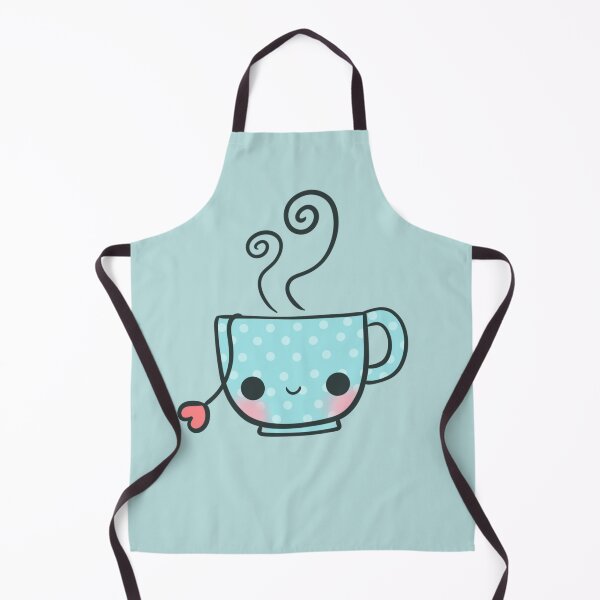 Item preview, Kawaii Teacup - Cute Cup of Tea designed and sold by FreyaDraws.
