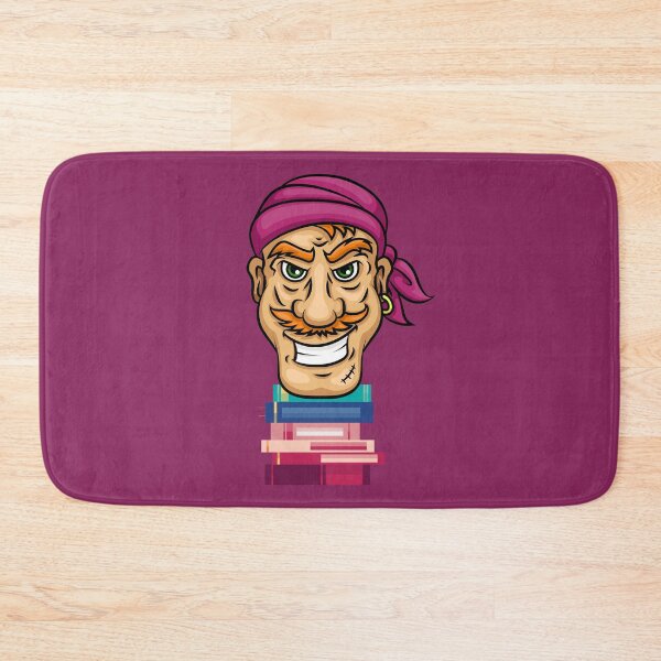 Item preview, Book Pirate Pink Bandana designed and sold by tmdaliggr.