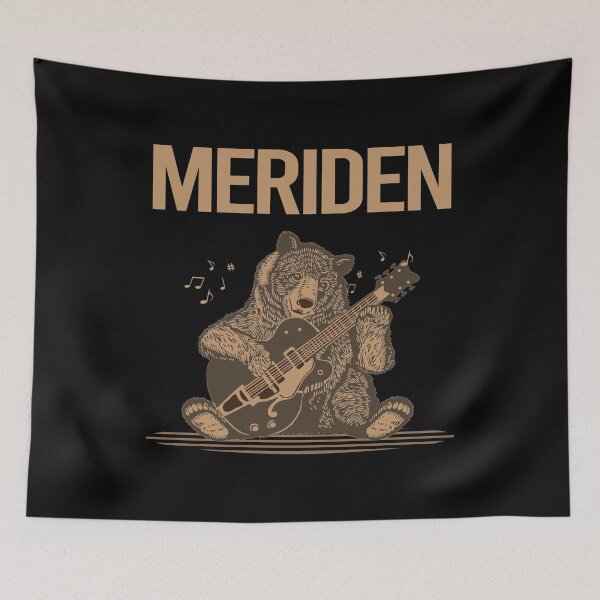 Item preview, Bear With Guitar Meriden designed and sold by hurseslossb.