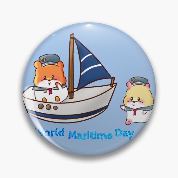 Item preview, Hamster | Hamster Lover - World Maritime Day designed and sold by FennyWijayaMomo.