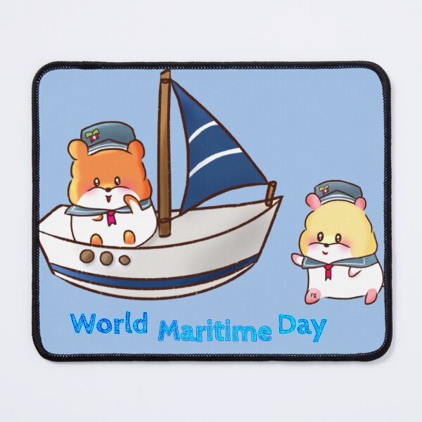 Item preview, Hamster | Hamster Lover - World Maritime Day designed and sold by FennyWijayaMomo.