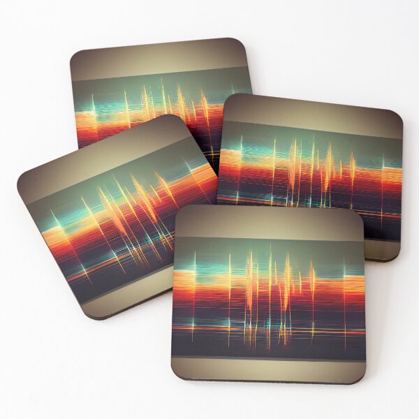 Item preview, Sound Waves 4 designed and sold by Creative Shed Designs.