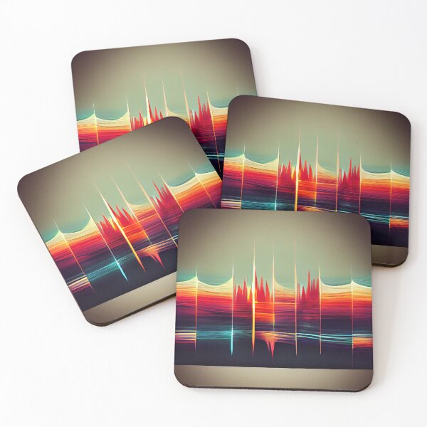 Item preview, Sound Waves 5 designed and sold by Creative Shed Designs.