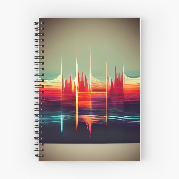 Item preview, Sound Waves 5 designed and sold by Creative Shed Designs.