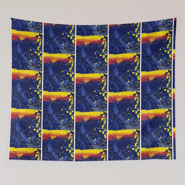 Item preview, Catalonia pre-match patterns Graphic    designed and sold by vintageshopma.