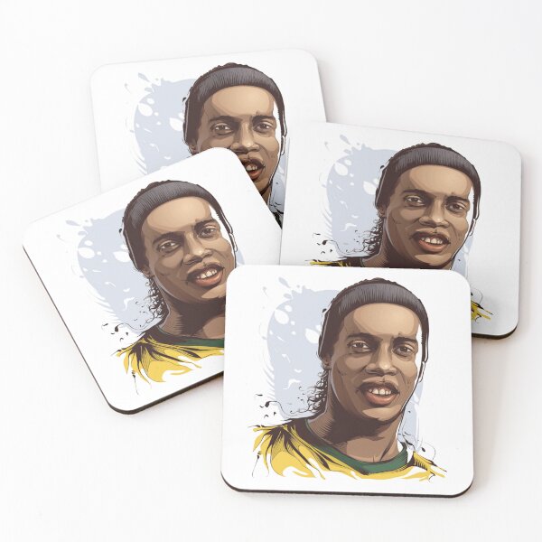 Item preview, Illustration Ronaldinho Art   designed and sold by vintageshopma.