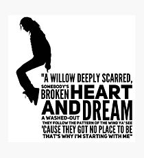 Michael Jackson Photographic Print
