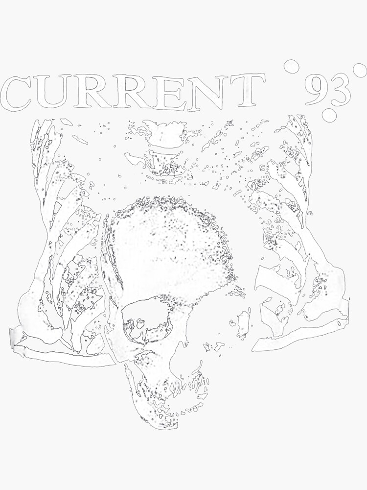 Current 93 Sticker For Sale By Shopfjfj Redbubble