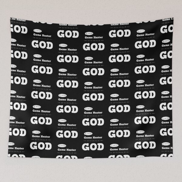 Item preview, The Game Master is GOD designed and sold by Wild Brushes.