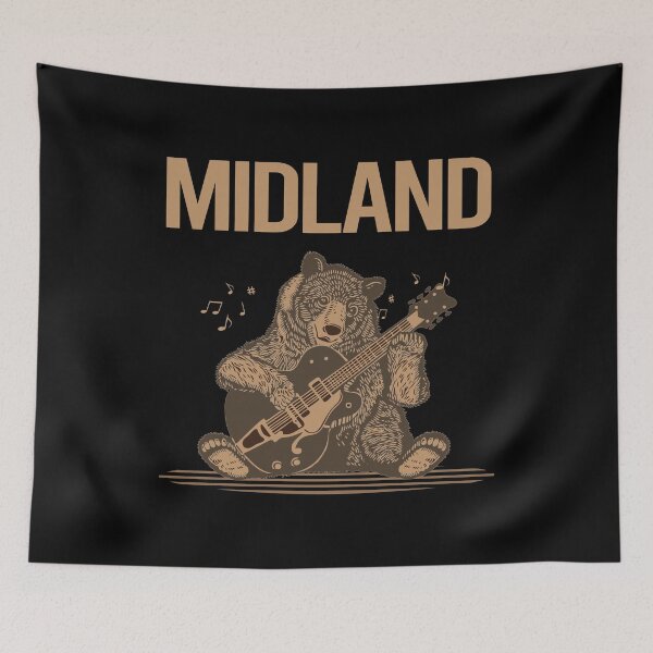 Item preview, Bear With Guitar Midland designed and sold by hurseslossb.