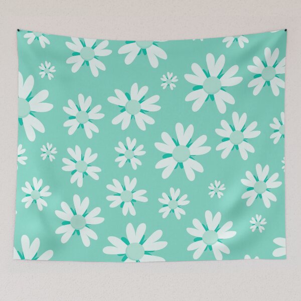 Item preview, Perl Aqua Jasmine Flower designed and sold by risingrocket.