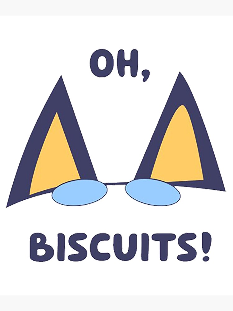 "Biscuits Mum Dad Cartoon" Poster for Sale by BanditFan | Redbubble