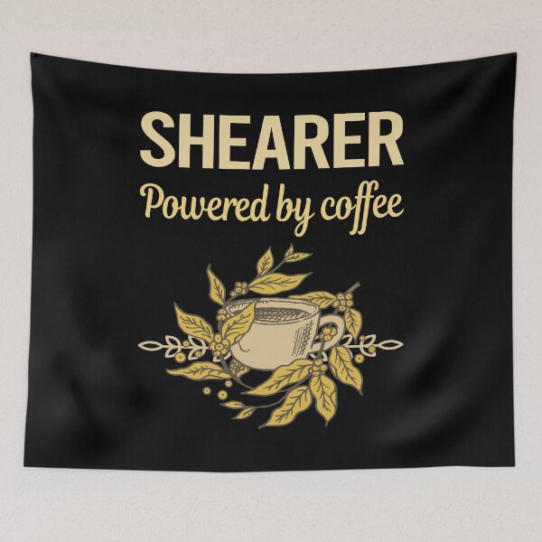 Item preview, Powered By Coffee Shearer designed and sold by cossinulsesj.