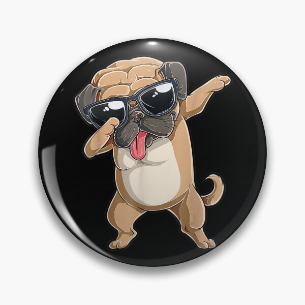 Item preview, Dabbing Pug Dog Lover Boys Girls Dab Dance Gift  designed and sold by vergiebee.