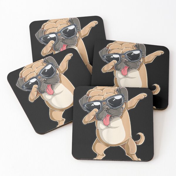 Item preview, Dabbing Pug Dog Lover Boys Girls Dab Dance Gift  designed and sold by vergiebee.