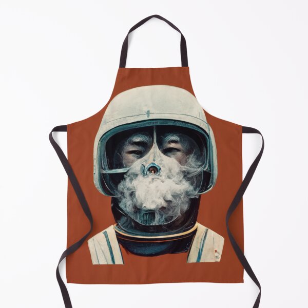 Item preview, Retro Astronaut Blowing Smoke designed and sold by The Oracle of Surrealism Sublime Consciousness.
