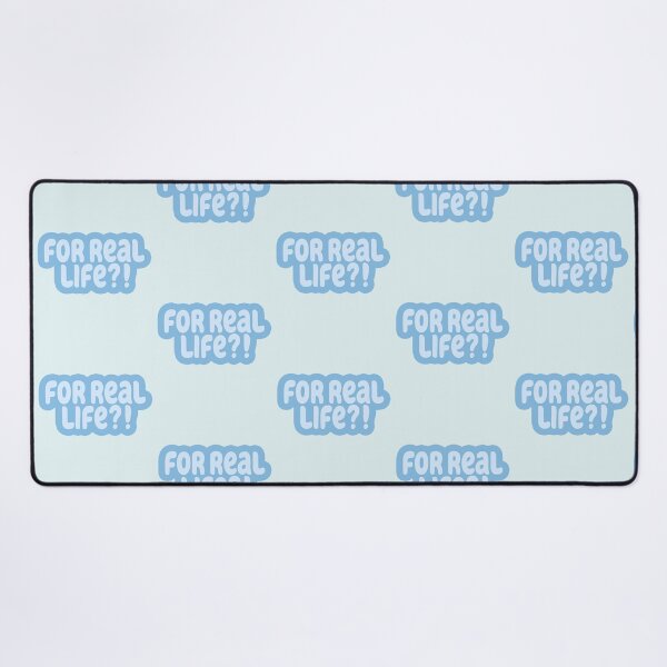 Item preview, For Real Life blue designed and sold by BanditFan.