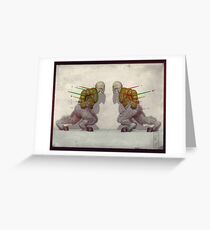 Invierno Leche Greeting Card
