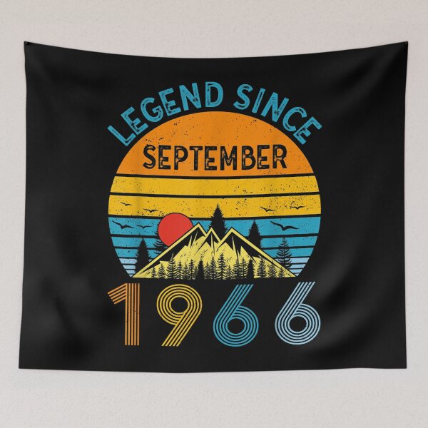 Item preview, Legend Since September 1966 56th Birthday Retro 56 Years Old  designed and sold by vergiebee.