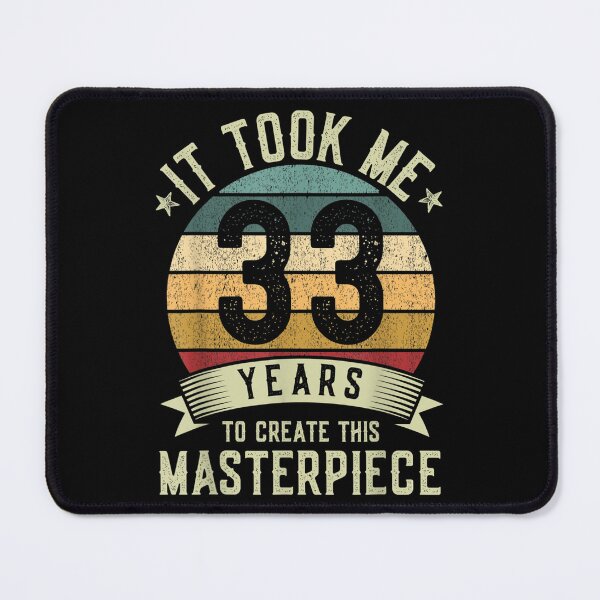 Item preview, 33rd Birthday Gag Funny Vintage 33 Years Old Joke  designed and sold by aumarian.