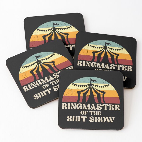 Item preview, Retro Ringmaster Of The Shit Show designed and sold by Whimsical  Thinker.