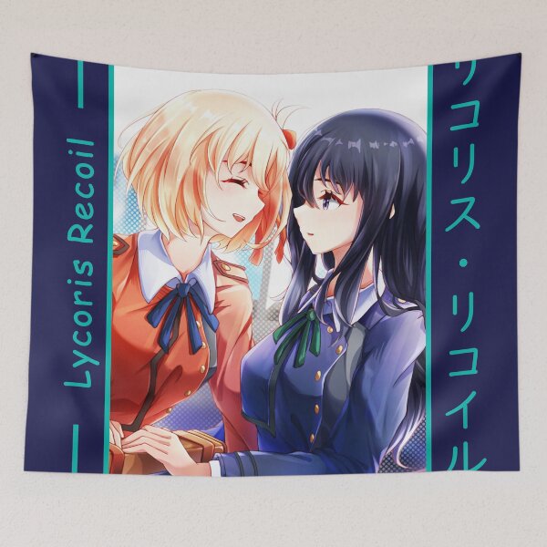 Item preview, Cute, badass girls - Lycoris Recoil designed and sold by GuheheOtaku.